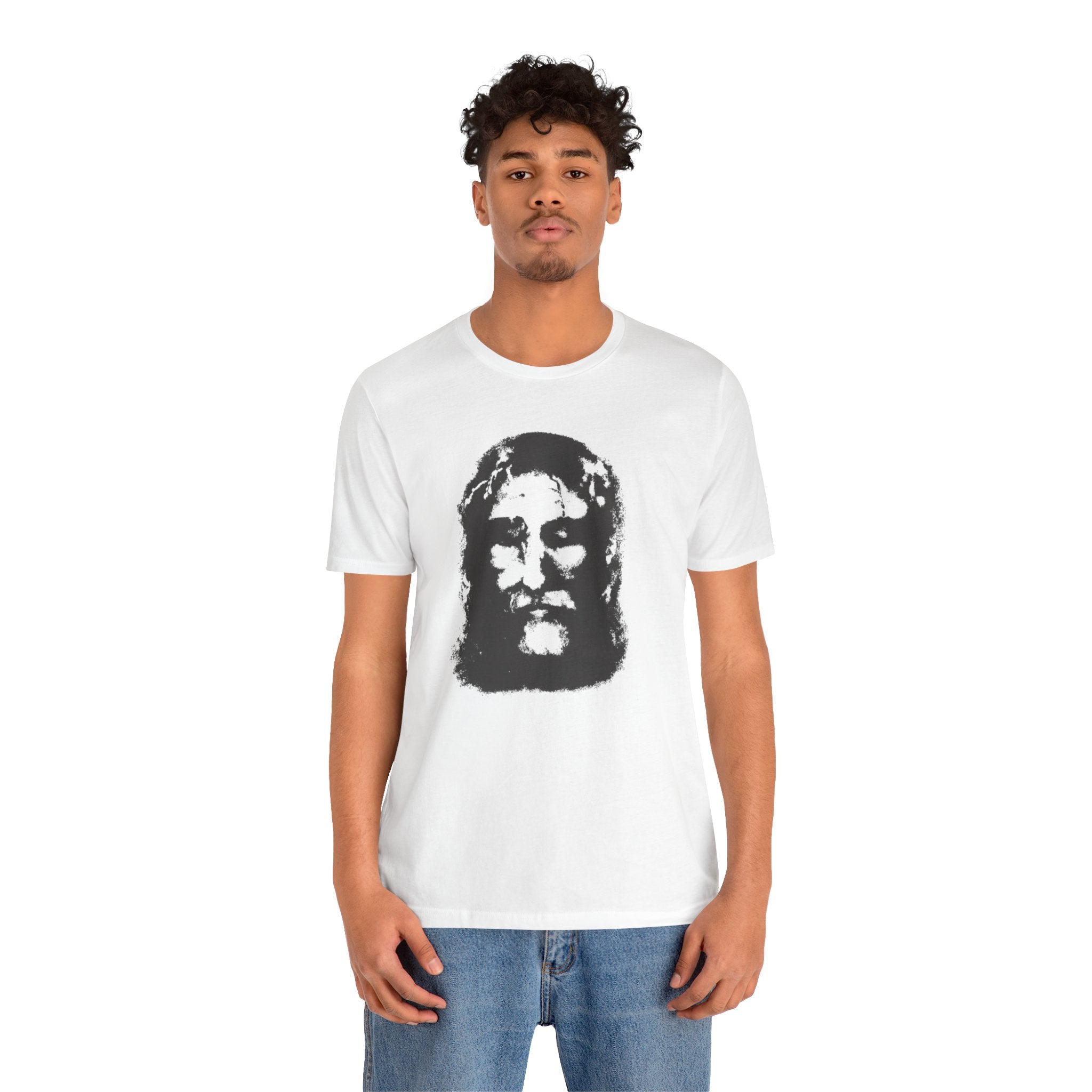 Jesus Face Graphic Standard Fit Tee