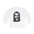 Jesus Face Graphic Long-Sleeve Tee